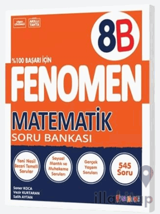 8. Sınıf LGS Fenomen Matematik Soru Bankası