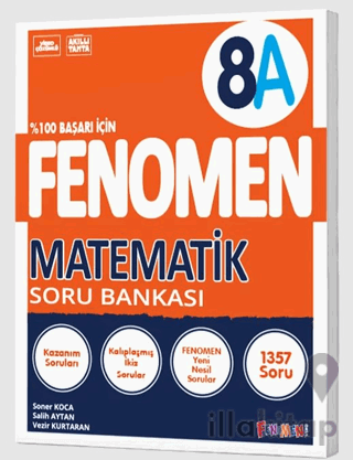 8. Sınıf LGS Matematik A Fenomen Soru Bankası