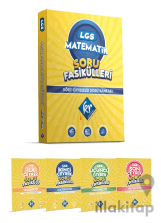 8. Sınıf LGS Matematik Soru Fasikülleri Dört Çeyreklik Soru Bankası