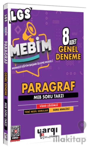 8. Sınıf LGS MEBİM Paragraf 8 Adet Genel Deneme