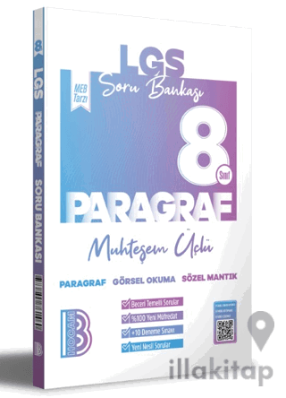 8. Sınıf LGS Muhteşem Üçlü Paragraf Soru Bankası