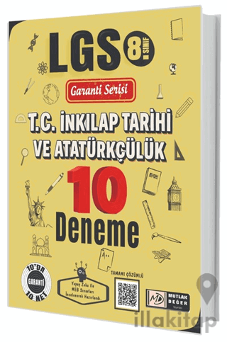 8. Sınıf LGS T.C. İnkılap Tarihi ve Atatürkçülük 10 Deneme