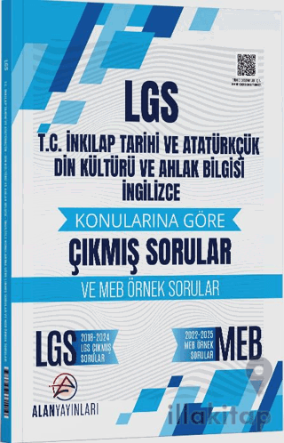 8. Sınıf LGS T.C. İnkılap Tarihi ve Atatürkçülük Din Kültürü ve İngili