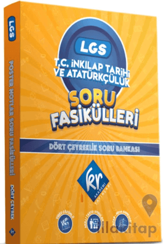 8. Sınıf LGS TC İnkılap Tarihi ve Atatürkçülük Soru Fasikülleri Dört Çeyreklik Soru Bankası