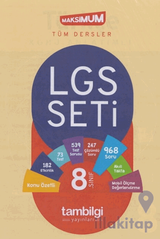 8. Sınıf LGS Tüm Dersler Seti