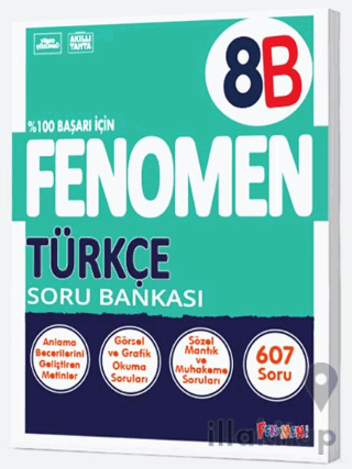 8. Sınıf LGS Türkçe Fenomen Soru Bankası