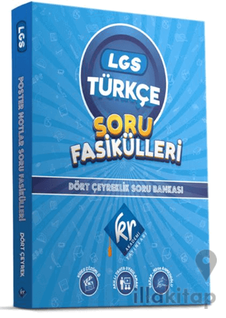 8. Sınıf LGS Türkçe Soru Fasikülleri Dört Çeyreklik Soru Bankası