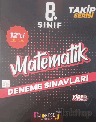 8. Sınıf Matematik 12'li Deneme Sınavları Takip Serisi