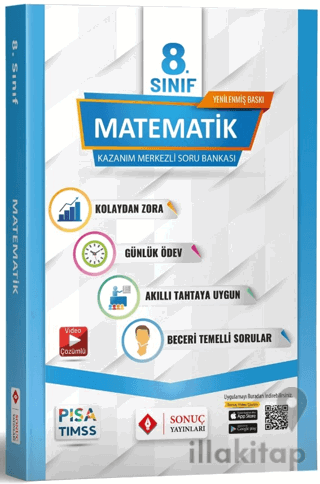 8. Sınıf Matematik Kazanım Merkezli Soru Bankası