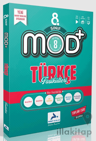 8. Sınıf MOD Türkçe Konu Anlatım Fasikülleri