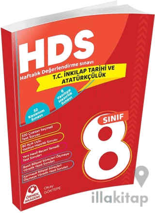8. Sınıf Sosyal Bilgiler Haftalık Değerlendirme Sınavı HDS