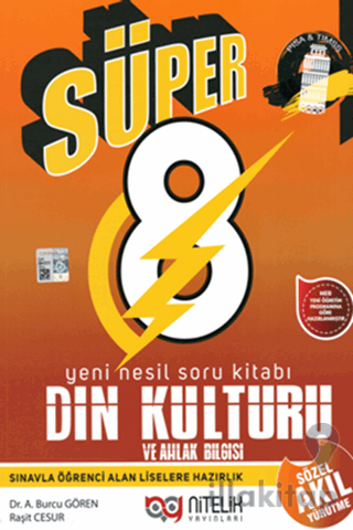 8. Sınıf Süper Din Kültürü ve Ahlak Bilgisi Yeni Nesil Soru Kitabı