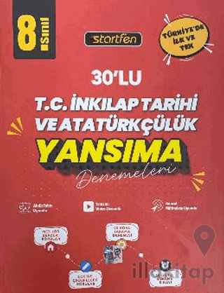 8. Sınıf T.C. İnkılap Tarihi ve Atatürkçülük 30'lu Yansıma Denemeleri