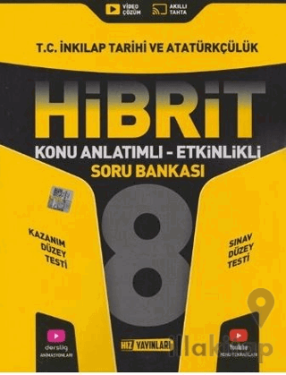 8. Sınıf T.C. İnkılap Tarihi ve Atatürkçülük HİBRİT Konu Anlatımlı Etk