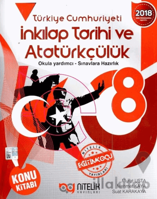 8. Sınıf T.C. İnkılap Tarihi ve Atatürkçülük Konu Kitabı