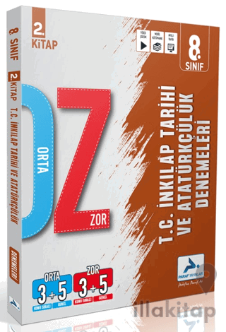 8. Sınıf T.C. İnkılap Tarihi ve Atatürkçülük Orta Zor Branş Deneme - 2