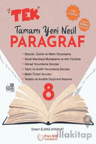 8. Sınıf Tek Paragraf Tamamı Yeni Nesil Soru Kitabı