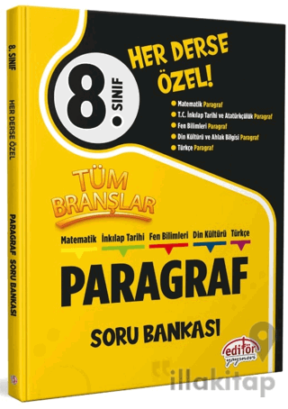 8. Sınıf Tüm Branşlar Paragraf Soru Bankası