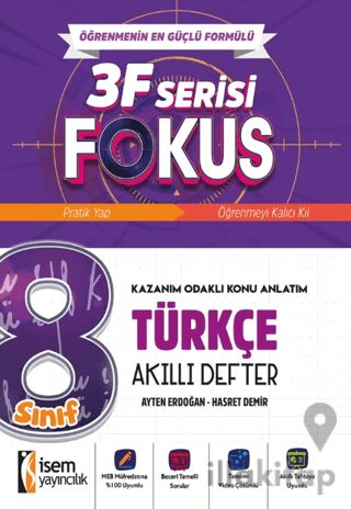 8. Sınıf Türkçe Akıllı Defter