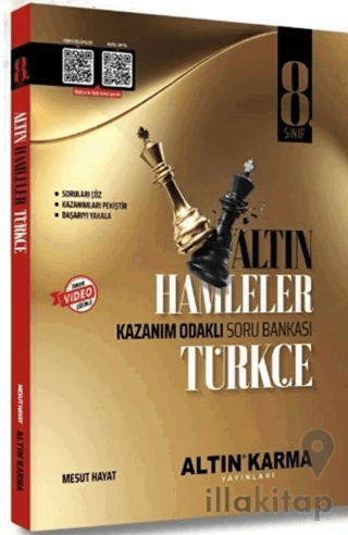8. Sınıf Türkçe Altın Hamleler Kazanım Odaklı Soru Bankası