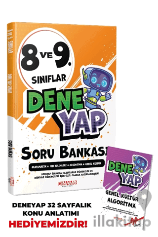 8 ve 9. Sınıflar Dene Yap Soru Bankası