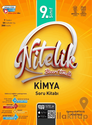 9. Sınıf Beceri Temelli Kimya Soru Kitabı