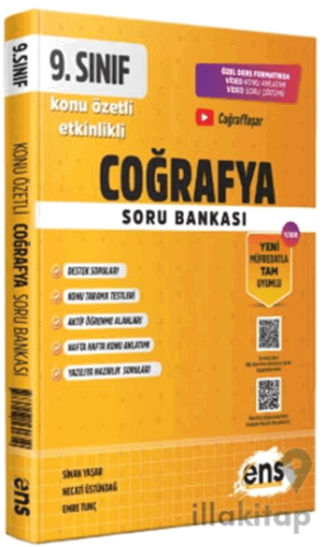 9. Sınıf Coğrafya Etkinlikli Soru Bankası