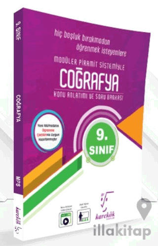 9. Sınıf Coğrafya Konu Anlatımlı Soru Bankası Karekök Yayınları