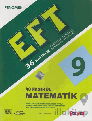 9. Sınıf Matematik Etkinlik Temelli Fenomen Testleri 40 Fasikül