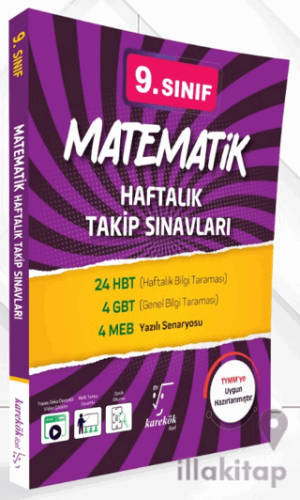 9. Sınıf Matematik Haftalık Takip Sınavları
