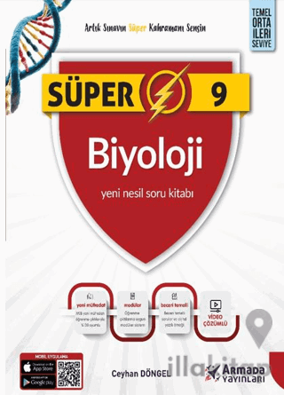 9. Sınıf Süper Biyoloji Yeni Nesil Soru Kitabı