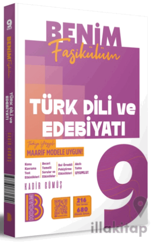 9. Sınıf Türk Dili ve Edebiyatı Benim Fasikülüm