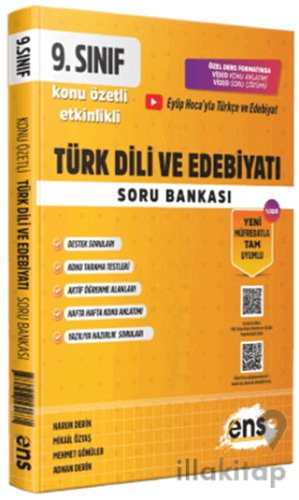9. Sınıf Türk Dili ve Edebiyatı Etkinlikli Soru Bankası