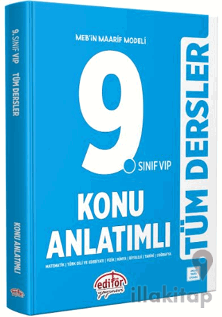 9. Sınıf VIP Tüm Dersler Konu Anlatımlı