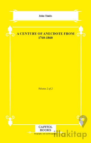 A Century of Anecdote From 1760-1860