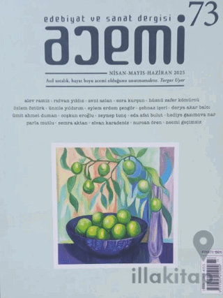 Acemi Edebiyat ve Sanat Dergisi Ocak Şubat Mart Sayı: 73 - 2025