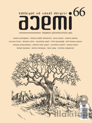Acemi Edebiyat ve Sanat Dergisi Temmuz Ağustos Eylül Sayı: 66 - 2023