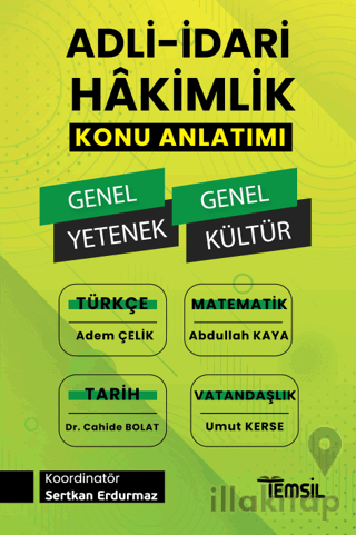 Adli- İdari Hakimlik Genel Yetenek - Genel Kültür Konu Anlatımı