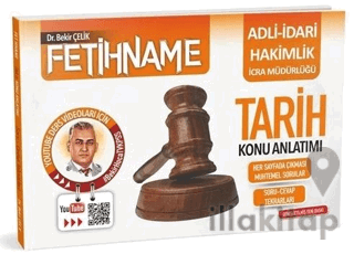 Adli İdari Hakimlik İcra Müdürlüğü Fetihname Tarih Konu Anlatımı