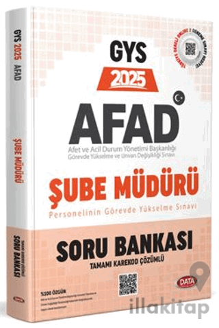 AFAD Şube Müdürü GYS Soru Bankası - Karekod Çözümlü