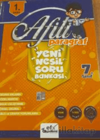 Afili Paragraf 7. Sınıf Yeni Nesil Soru Bankası