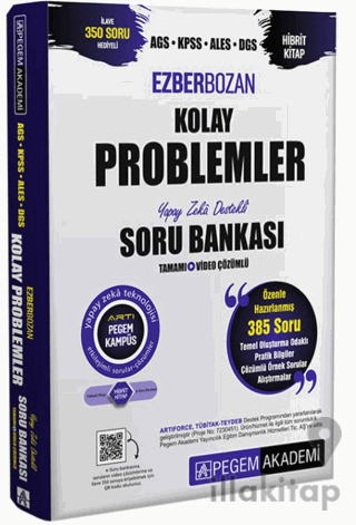 AGS-KPSS-ALES-DGS Ezberbozan Kolay Problemler Tamamı Çözümlü Soru Bank