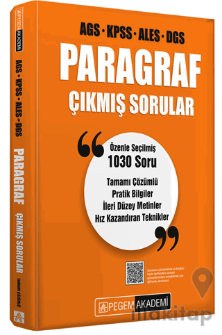 AGS KPSS ALES DGS Paragraf Çıkmış Sorular