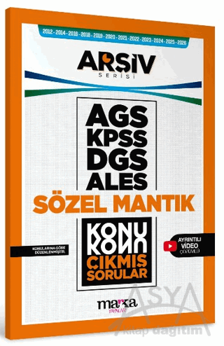 AGS KPSS DGS ALES Sözel Mantık Konu Konu Çıkmış Sorular
