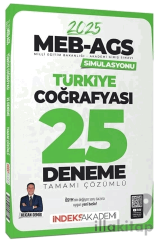AGS Simülasyonu Türkiye Coğrafyası 25 Deneme Çözümlü