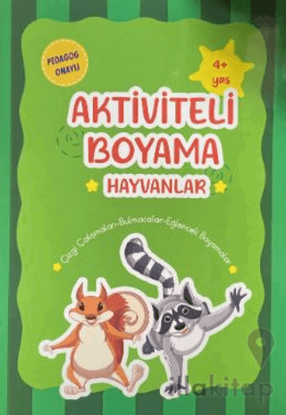 Aktiviteli Boyama Hayvanlar