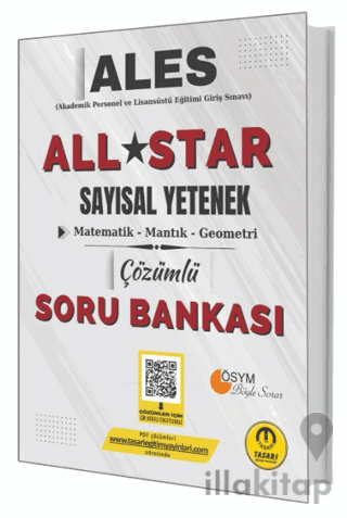 ALES All Star Sayısal Yetenek Çözümlü Soru Bankası