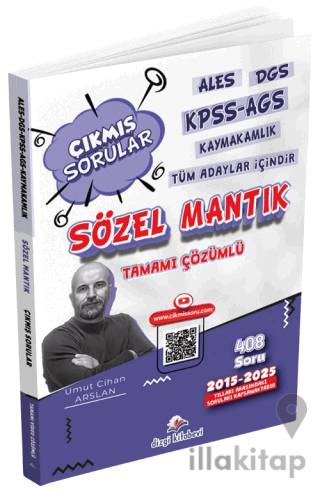 ALES DGS KPSS AGS Kaymakamlık Tüm Adaylar İçin Sözel Mantık Tamamı Video Çözümlü Çıkmış Sorular