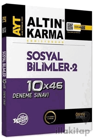 Altın Karma AYT Sosyal Bilimler-2 Branş Deneme