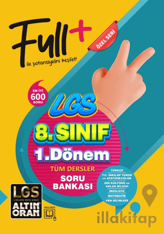 Altın Oran LGS 8. Sınıf Tüm Dersler 1. Dönem Soru Bankası